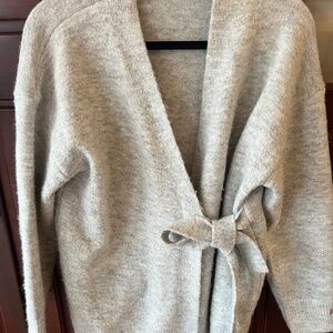Cozy Gray Women's Cardigan